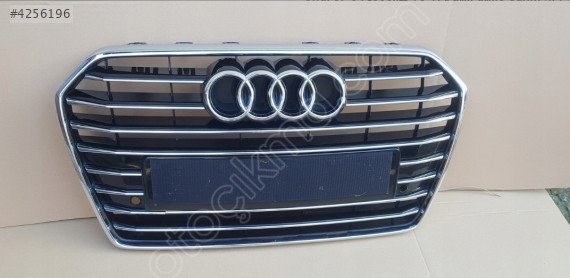 AUDI A6 ON PANJUR KROM CERCEVE KROM CIZGILI PARLAK SIYAH TR PLAKA