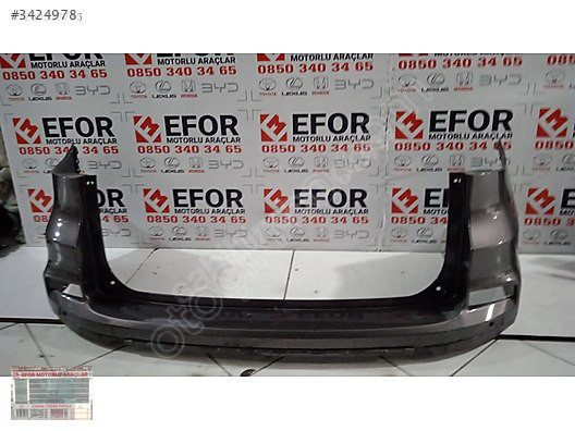 HONDA CRV ORJİNAL ÇIKMA ARKA TAMPON