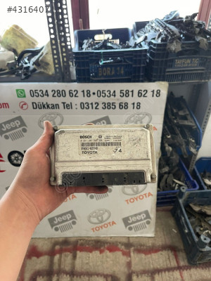 89661-02740 TOYOTA ÇIKMA BEYİNLER