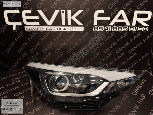 HYUNDAİ İ20 2014-2019 SAĞ LEDLİ MERCEKLİ FAR