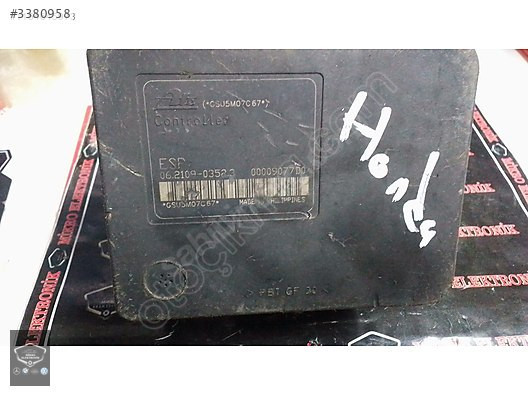 HONDA ACCORD ABS BEYNİ 06.2109-0352.3