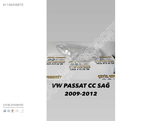 VOLKSWAGEN VW CC 2009-2012 SAĞ FAR CAMI
