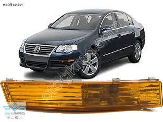 PASSAT B6 2006-2011 ÖN SOL TAMPON SİNYAL LAMBASI SARI 3C0953