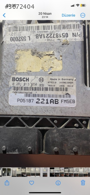 0281013650 JEEP MOTOR BEYNİ