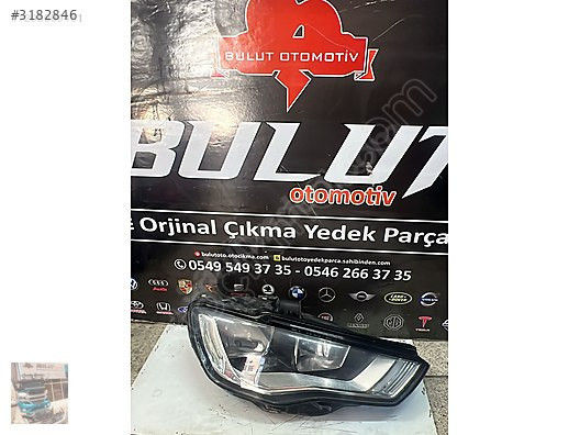 Audi a3 sağ ön far 2013-2016