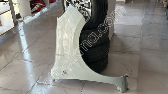 2012-2015 RENAULT KANGOO 3 ORJ ÇIKMA AÇIK MAVİ SAĞ ÖN ÇAMURLUK