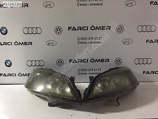 OPEL ASTRA SAĞ SOL FAR ORJİNAL ÇIKMA