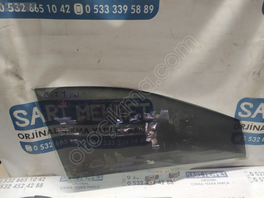 ÇIKMA HONDA CİTY SAĞ ÖN KAPI CAMI 43R-008574