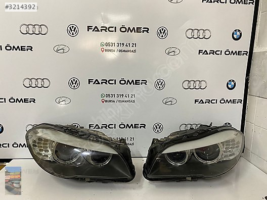 BMW F10 SAĞ SOL FAR TAKIMI ORJİNAL HATASIZ