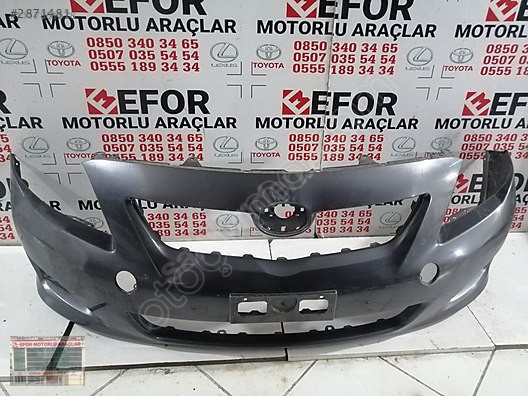 TOYOTA COROLLA ÖN TAMPON ÇIKMA ORJİNAL PARÇA 2007-2010