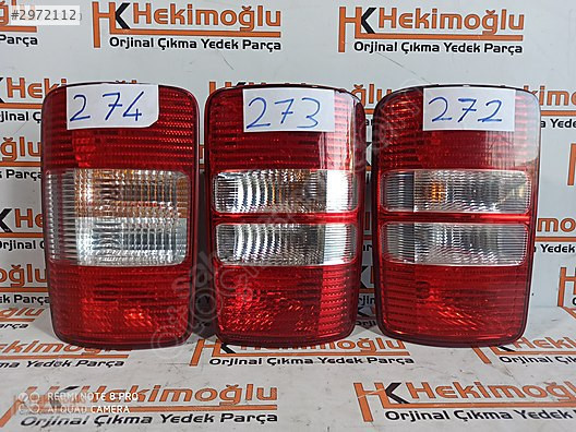VW CADDY 2004-2015 SOL ARKA DIŞ STOP ORJİNAL LEDSİZ HATASIZ TAMİ