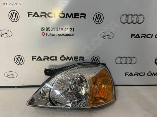 KİA RİO 03-05 SOL ÖN FAR SIFIR SARI SİNYAL