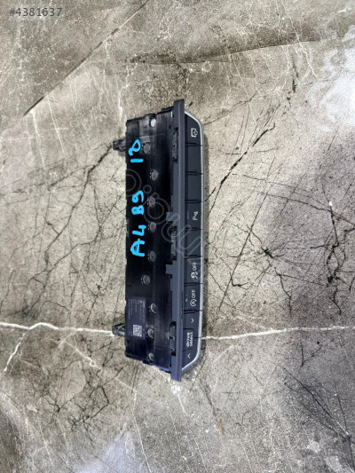 8W0925301 AUDİ A4 B9 KONSOL KONTROL PANELİ EGE OTOMOTİV BURSA