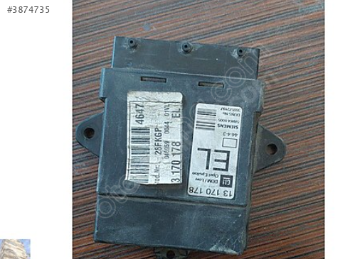 OPEL VECTRA C KONTROL MODÜLÜ 13170178