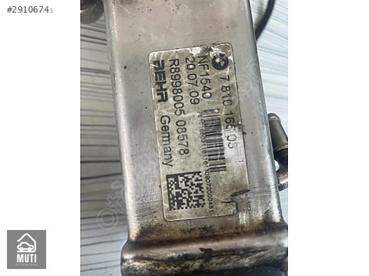 BMW E90 E87 320d N47 KOMPLE EGR ÇIKMA ORJİNAL 781016603