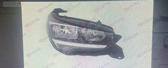 Corsa f sağ sol far düz
