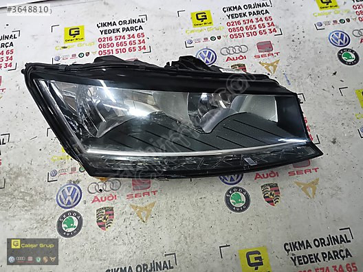 SKODA FABİA 2022-2024 SAĞ FAR ÇIKMA SÖKME YEDEK PARÇA