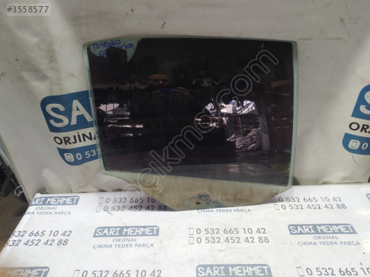 ÇIKMA SEAT TOLEDO SAĞ ARKA KAPI CAMI