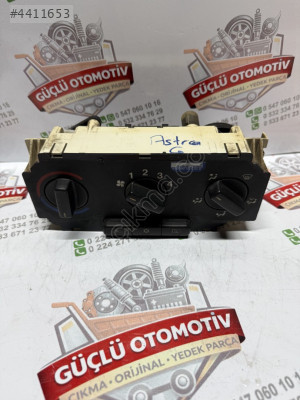 OPEL ASTRA G KASA KLİMA KONTROL PANELİ ORİJİNAL SÖKME