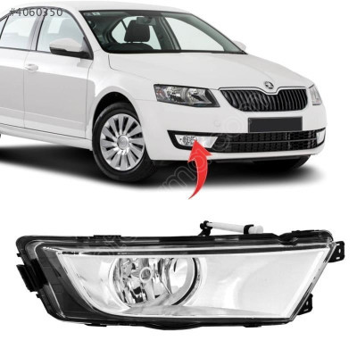Skoda Octavia Sağ Sis Farı Beyaz 2017-2020 5E0941702A