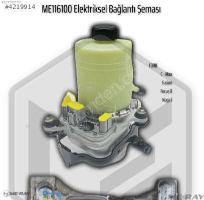 Flord C-Max-Fusion-FocusII-Kuga I Elektrikli Direksiyon Pompası