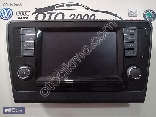 5JA919604 SKOADA RAPİD 2018 MULTİMEDYA EKRANI