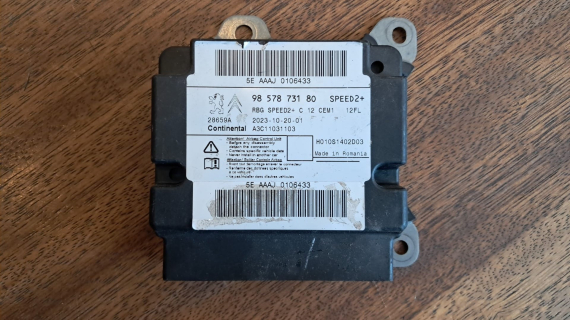 Peugeot 2008 Airbag Beyni 9857873180