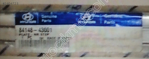HYUNDAİ H100 ARKA AYAK MESNET PLEYTİ