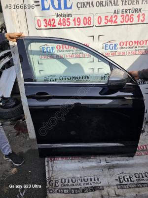 2015/2023 VW TİGUAN SİYAH  SAĞ ÖN KAPI ORJINAL BOYASIZ DOLU
