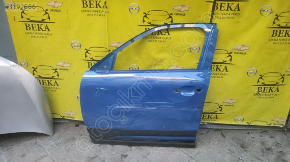 OPEL MOKKA B SOL ÖN KAPI MAVİ ÇIKMA ORJİNAL YEDEK PARÇA