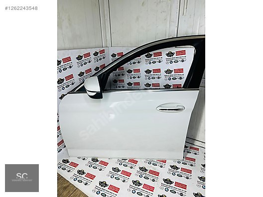BMW 5 SERİSİ G30 ÖN SOL BEYAZ KATLANIR AYNALI DOLU KAPI