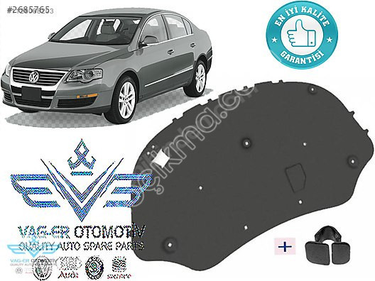 VW PASSAT B6 2006-2011 ARASI KAPUT İZOLASYONU KEÇESİ 3C08638