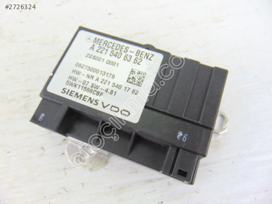 Mercedes	W216 W219 W221 Yakıt Pompa Beyni A2215406362 5WK11566CBF