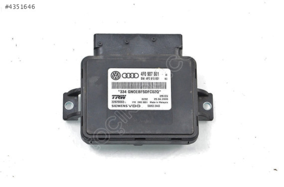 Audi A6 C6 El Fren Beyni 4F0907801 4F0910801 5WK32443 Çıkma