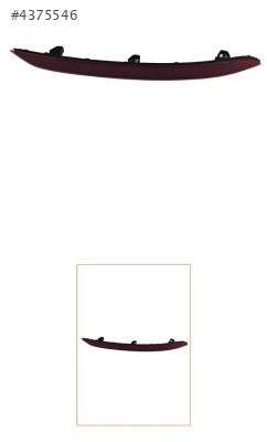 GOLF 8 ARKA TAMPON REFLEKTÖRÜ SOL  5H0945105