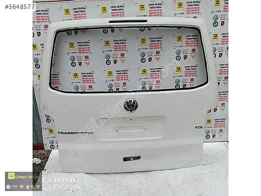 VOLKSWAGEN TRANSPORTER T5 T6 BAGAJ KAPAĞI ÇIKMA SÖKME YEDEK PARÇ