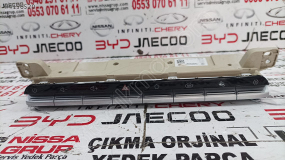 CHERY TİGGO 7 KLİMA - EKRAN KONTROL PANELİ ÇIKMA YEDEK PARÇA