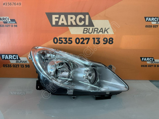 CORSA D SAĞ FAR SIFIR İTHAL