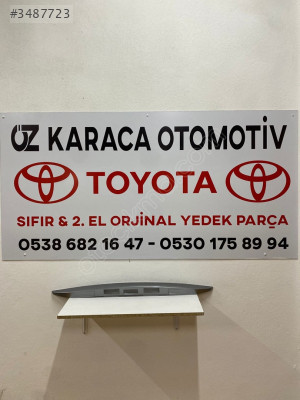 2020-2025 TOYOTA PROACE CİTY ÇIKMA ORJİNAL BAGAJ NİKELAJI