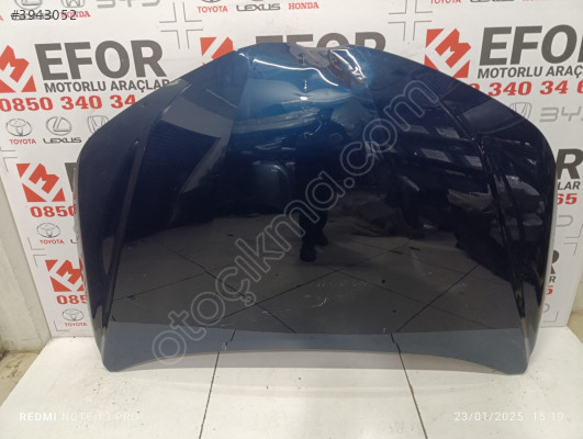 TOYOTA COROLLA MOTOR KAPUT ORJİNAL ÇIKMA YEDEK PARÇA 2019- FGD