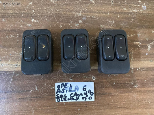 OPEL ASTRA G CAM KALDIRMA DÜĞMESİ ORJİNAL ÇIKMA 1998-2008 MODEL