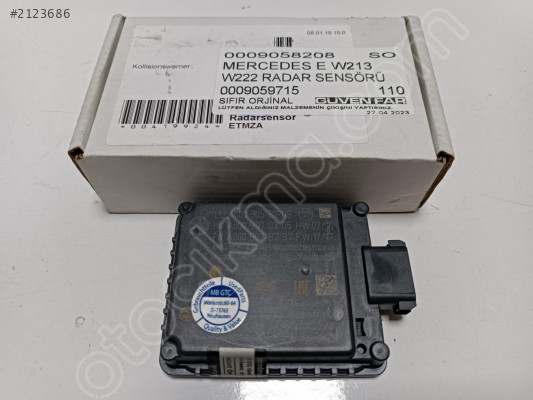 MERCEDES E W213 W222 RADAR SENSÖRÜ 0009059715 0009058208 SO