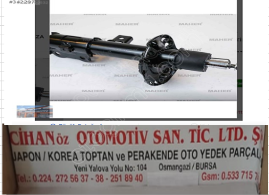 Hyundai-Tucson Sağ Ön Amortisör 2015-2021