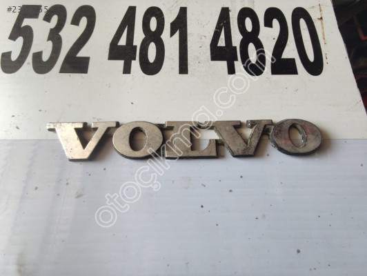 VOLVO YAZI AMBLEMİ