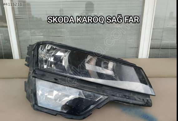SKODA KAROQ ORJINAL ÇIKMA SAĞ FAR
