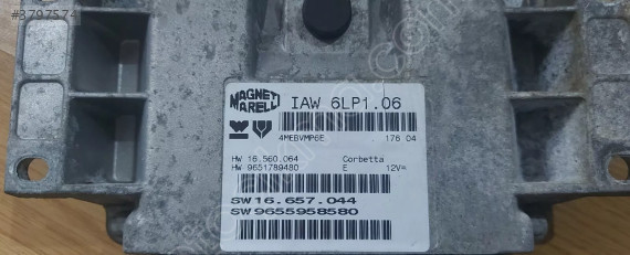 Peugeot 307 Motor Beyni / 9655958880, 9651789480
