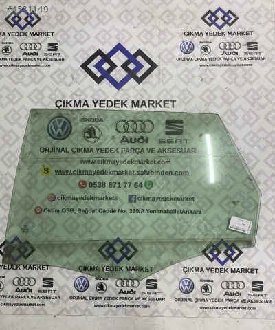 2006 Audi A6 Sol Arka Kapı  Çıkma Orijinal Parça