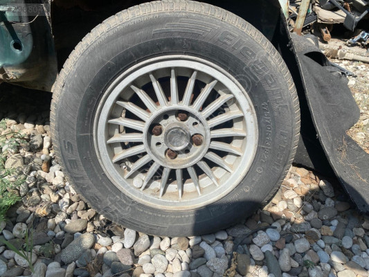 RENAULT CLİO 1 ÇELİK JANT ORJİNAL ÇIKMA TAKIM OLARAK 175/70/13