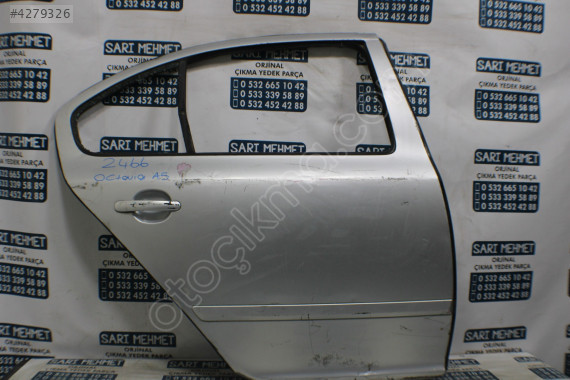 ÇIKMA SKODA OCTAVİA A5 SAĞ ARKA KAPI 2466
