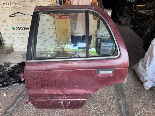 MİTSUBİSHİ LANCER SOL ARKA KAPI CAMI 1990 MODEL